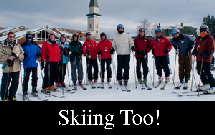 Skiing Too!